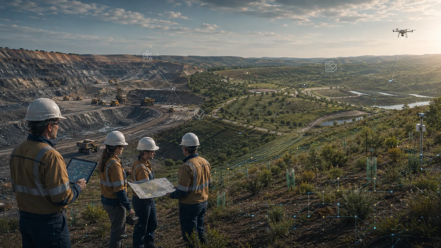 Progressive Rehabilitation & Mine Closure interface