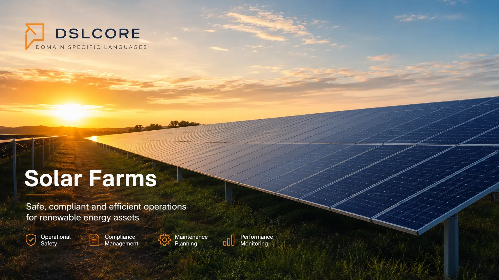 Solar Farm Operations & Maintenance interface